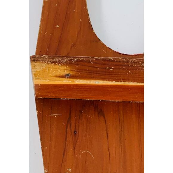 Wooden Boot Jack Remover Puller Lifter Tool Aid Cowboy Stand 13.5"x 6" Imperfect - Picture 3 of 6